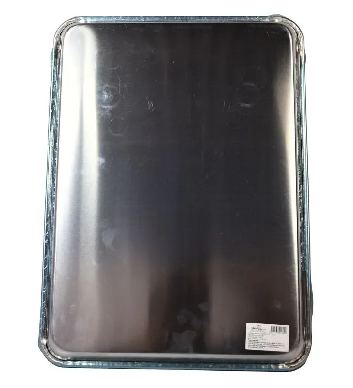 Charola Aluminio 33x45cm Travessa - Espesor 0.85mm Profesional