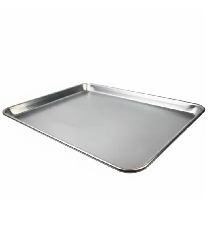 Charola Aluminio 33x45cm Travessa - Espesor 0.85mm Profesional