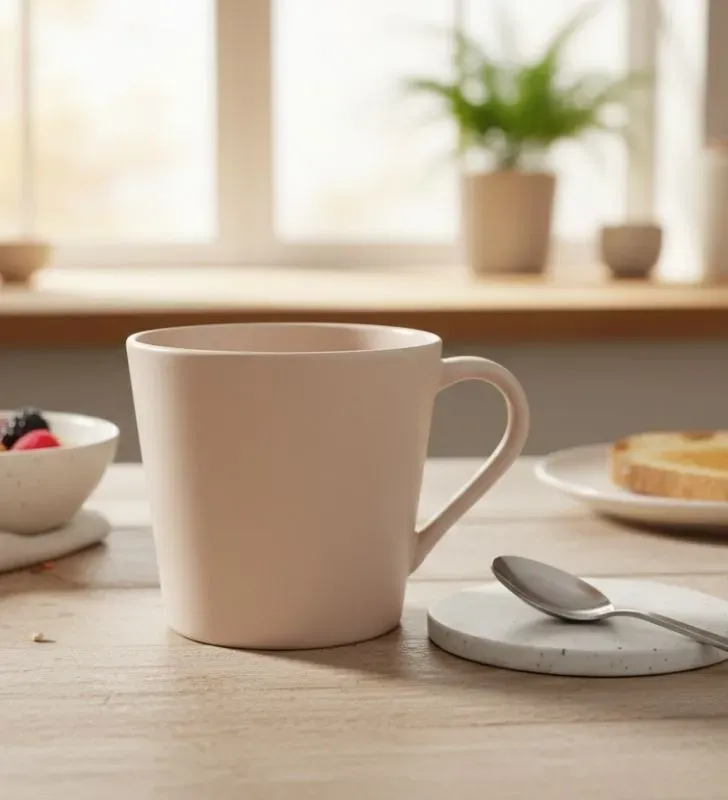 Taza Tarro de Melamina Beige TRAVESSA 004-008-125