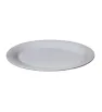 Plato Ovalado Blanco 12" TRAVESSA 105-009-102 - Melamina de Alta Resistencia