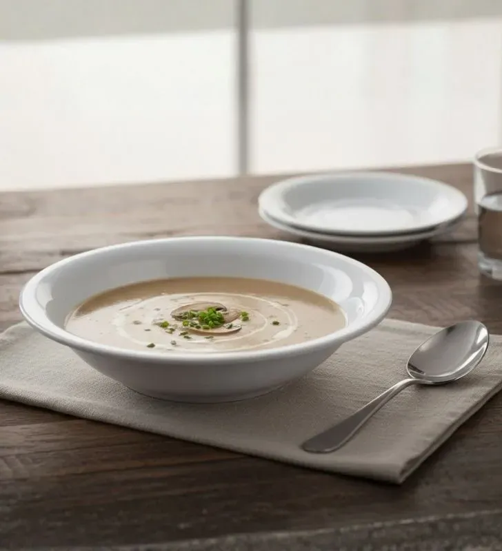 Plato Sopero Blanco 8" TRAVESSA 105-009-105 - Melamina Resistente