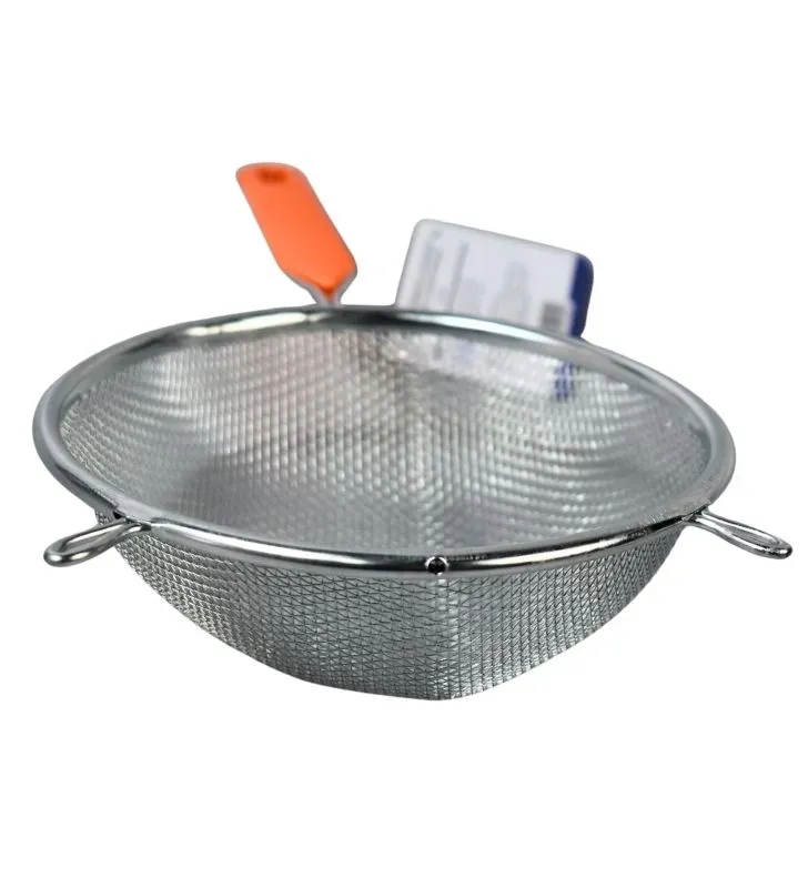 Colador Cromado 14cm TRAVESSA 022-006-014 - Acero Inoxidable