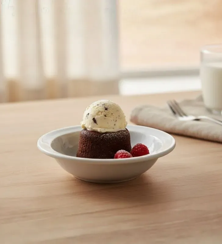 Plato Postre Blanco 4.5" TRAVESSA 105-009-106 - Melamina