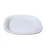 Plato Cuadrado Blanco 8" TRAVESSA 105-009-129 - Melamina