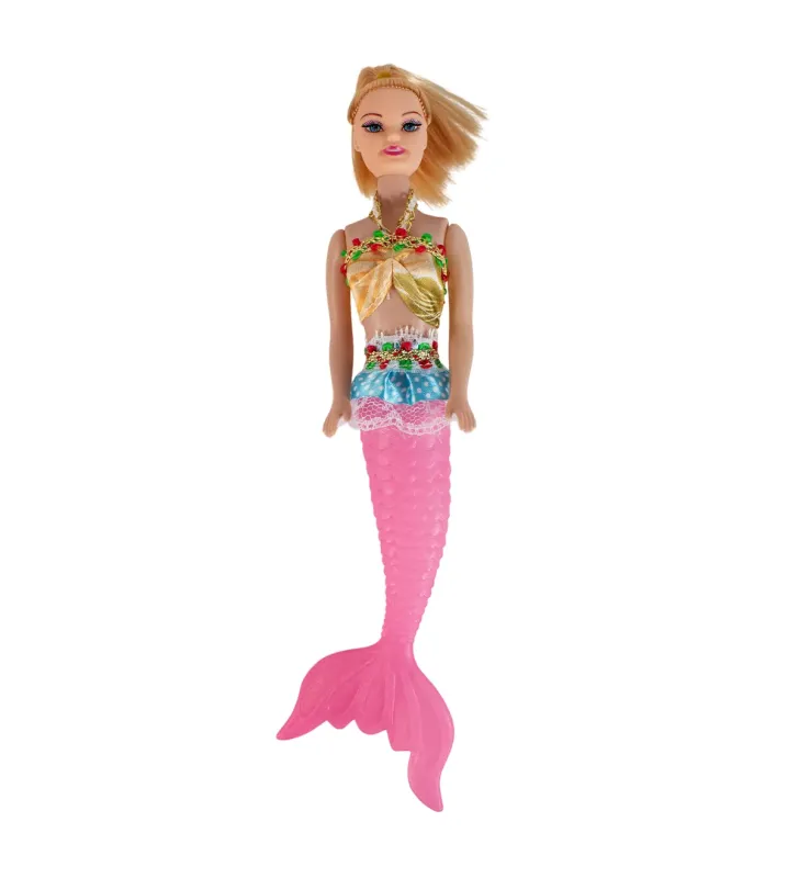 Muñeca tipo sirena