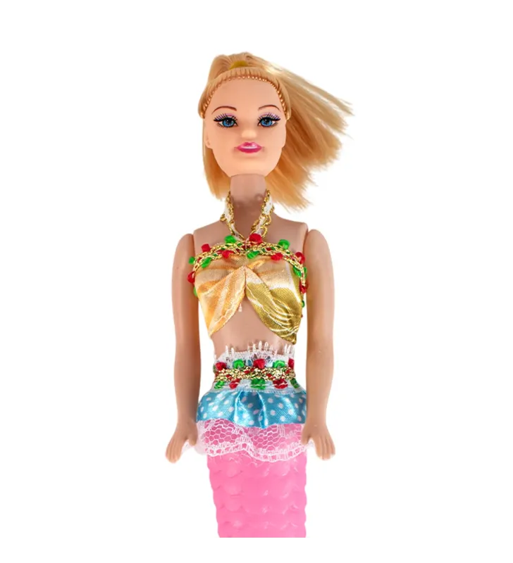 Muñeca tipo sirena