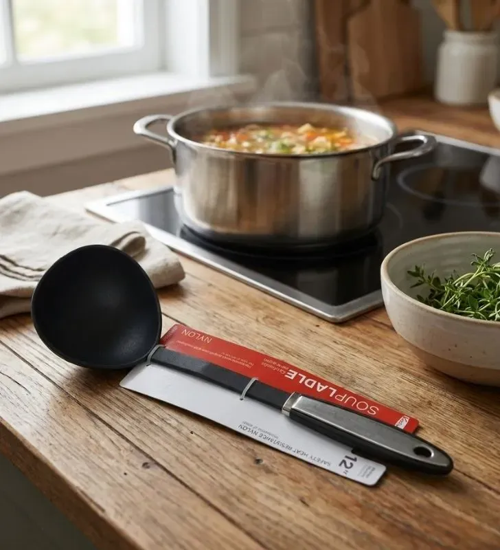 Cucharón para Sopa Nylon ZAZ II KT-2165 - Antiadherente