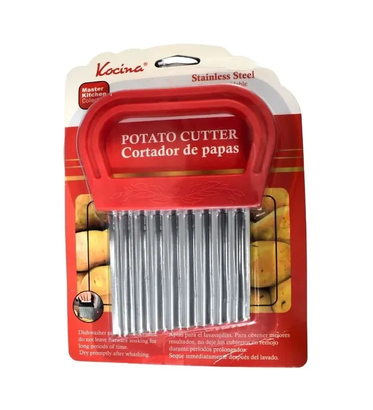 Cortador de Papas Arrugado ZAZ II KT-3181 - Acero Inoxidable