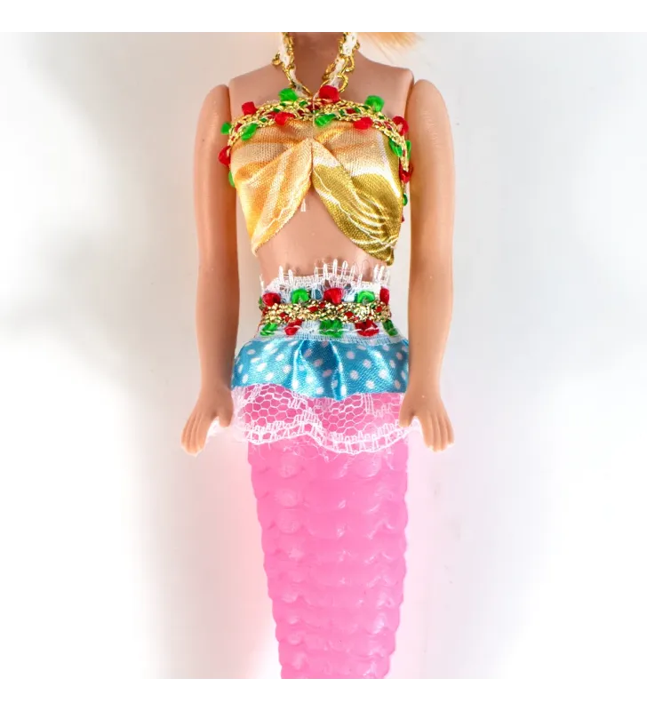 Muñeca tipo sirena