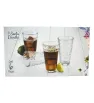 Juego de 6 Vasos Diamante Crisa A679 - 360 ml