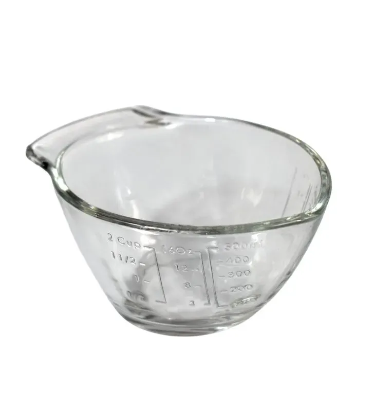 Tazón de Medir Pyr-O-Rey 500 ml T051 - Vidrio Resistente