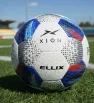 Balón de Fútbol Xion Ellix Híbrido No. 5 - Azul Profesional
