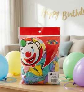 Globo Payaso No. 09 Colores Pastel - 100 Piezas