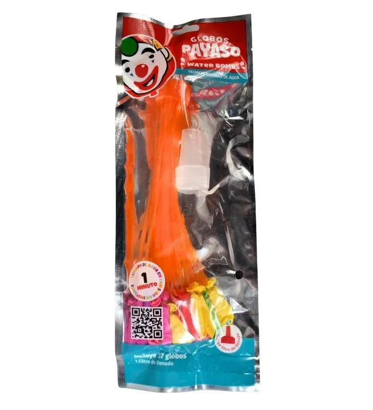 Water Bombs Express Payaso - 37 Globos de Agua de Llenado Rápido