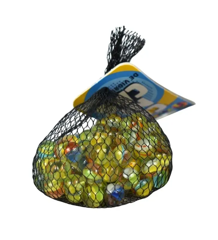 Canica No. 00 Trébol Vacor - Red con 100 Piezas