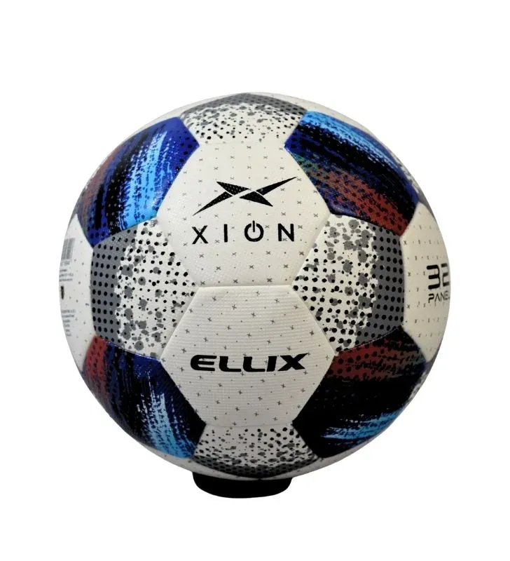 Balón de Fútbol Xion Ellix Híbrido No. 5 - Azul Profesional