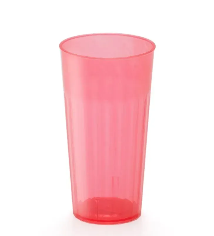 Vaso Diamante Cubasa 0.50L - Apilable y Resistente (0804)