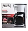 Cafetera Programable Black + Decker 12 Tazas - CM1231S-LA
