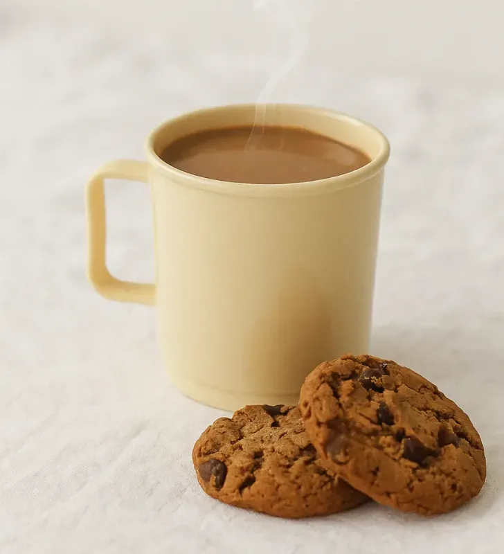 Taza Beige Melaplast Yuliana 400ml - MX-117B