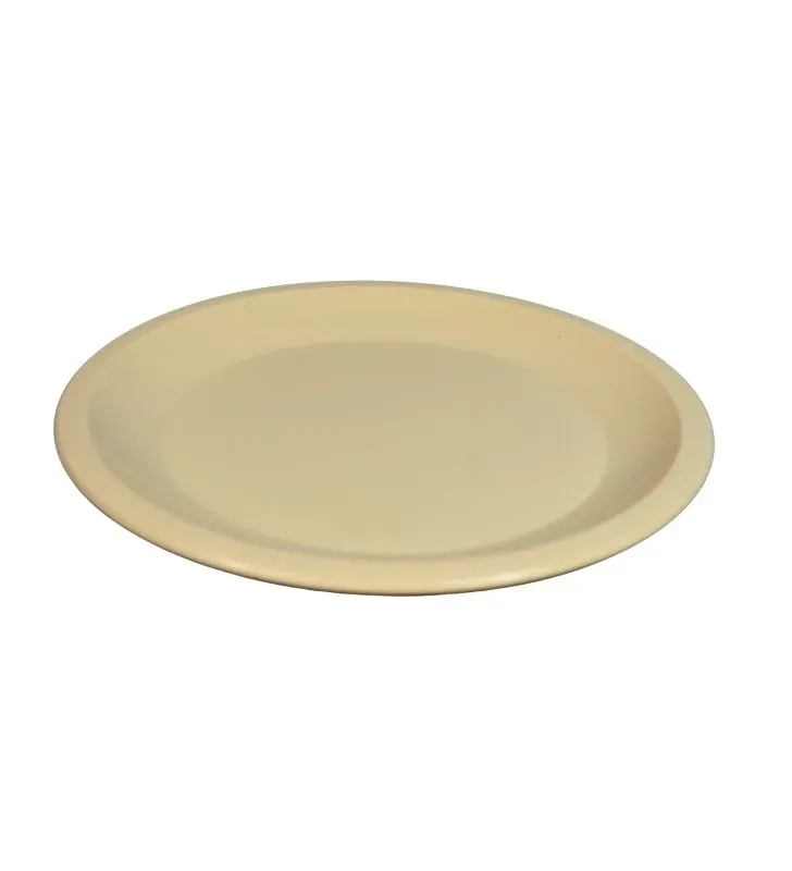 Plato Extendido Beige Yuliana MX-091B - Plástico de Alta Resistencia