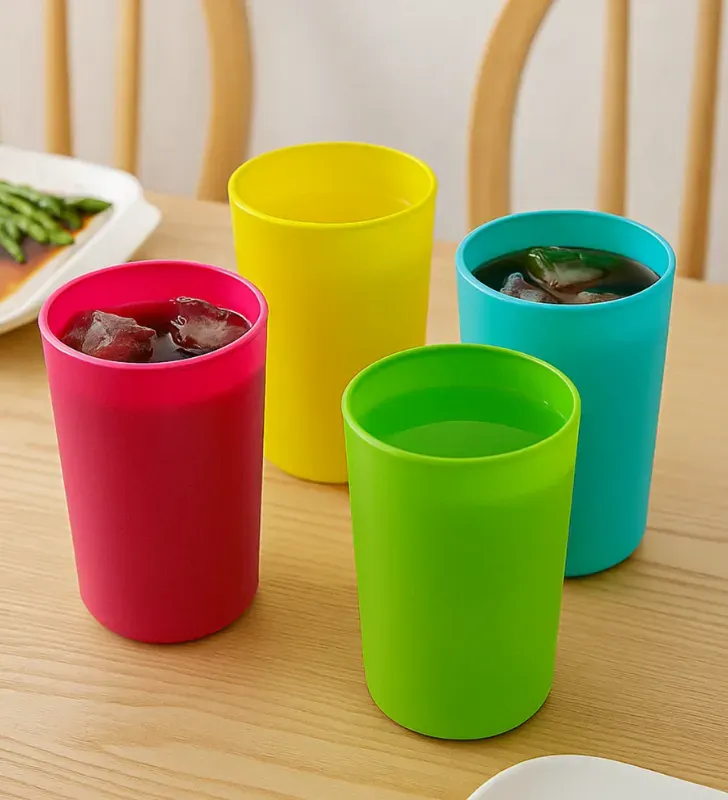 Vaso Colors Yuliana 225 ml - Modelo MX-104C - Plástico Resistente