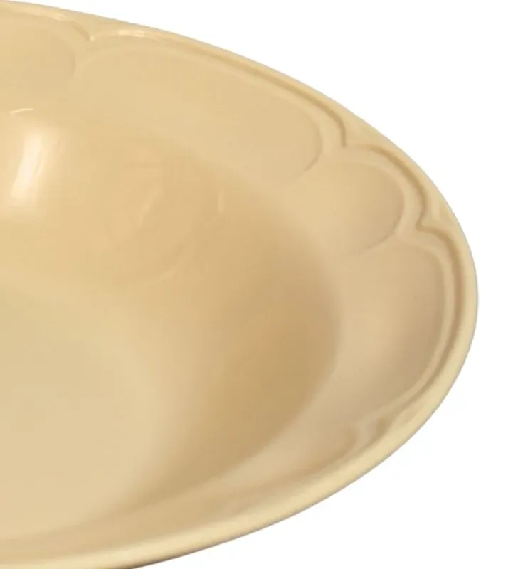 Plato Sopero Clásico Yuliana Beige - Modelo MX-239B