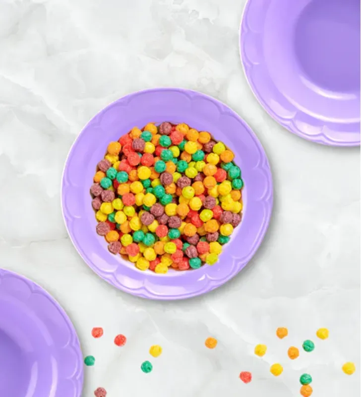 Plato Sopero Clásico Colors Yuliana MX-239C - Plástico de Colores