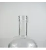 Botella de vidrio con tapa negra – reutilizable y resistente