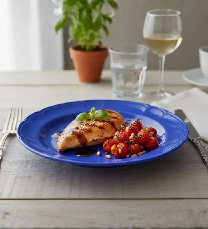 Plato Trinche Decorado Clásico 11" Yuliana MX-241C - Colores