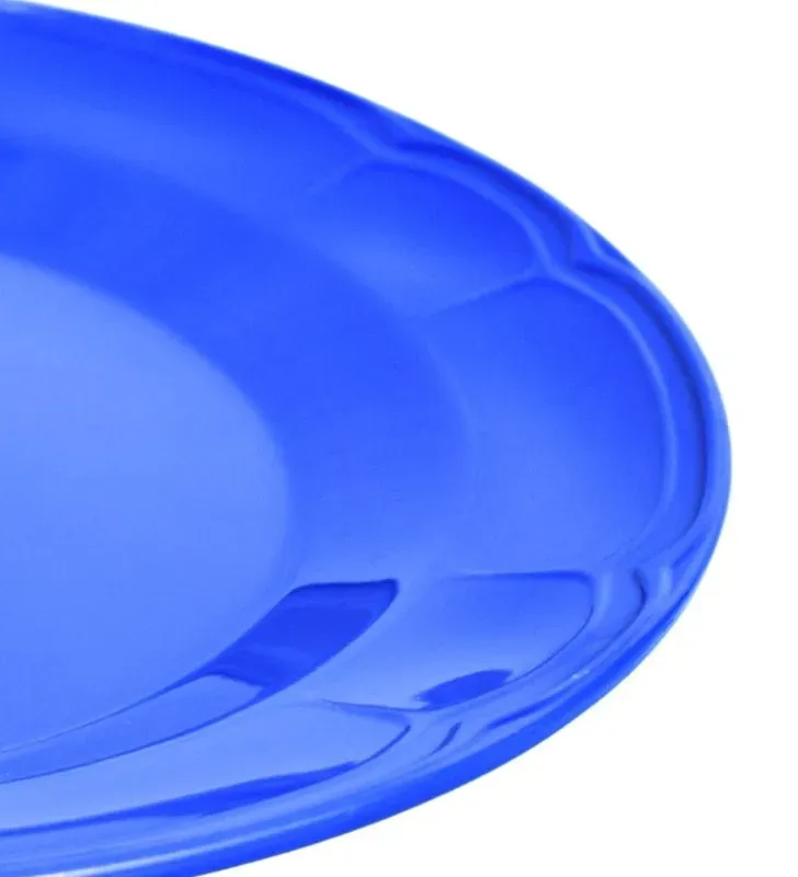 Plato Trinche Decorado Clásico 11" Yuliana MX-241C - Colores