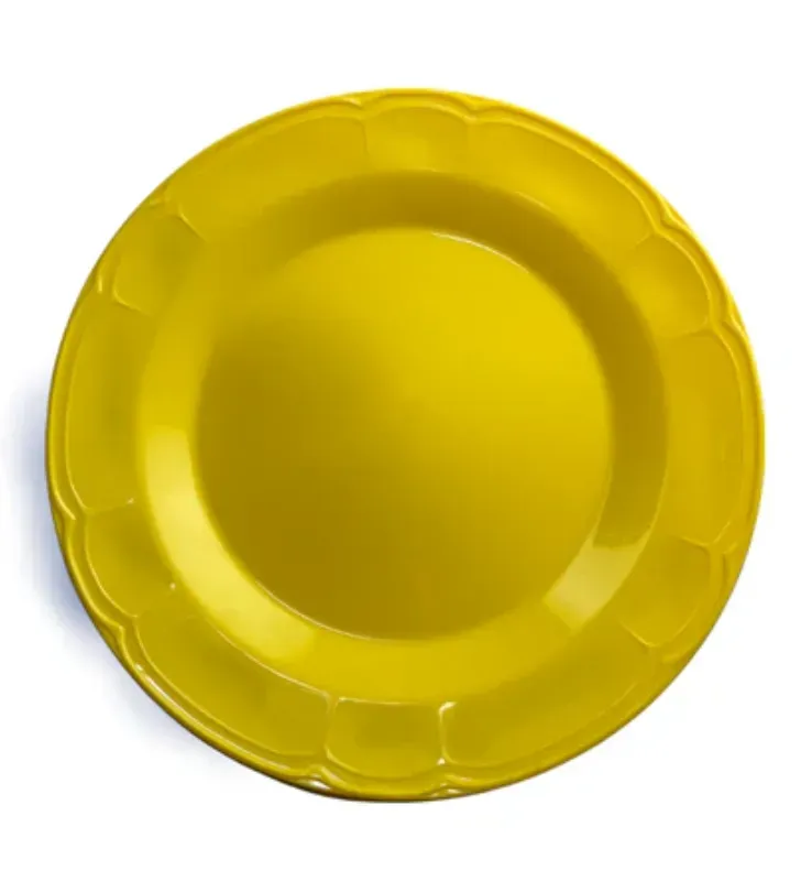 Plato Trinche Decorado Clásico 11" Yuliana MX-241C - Colores