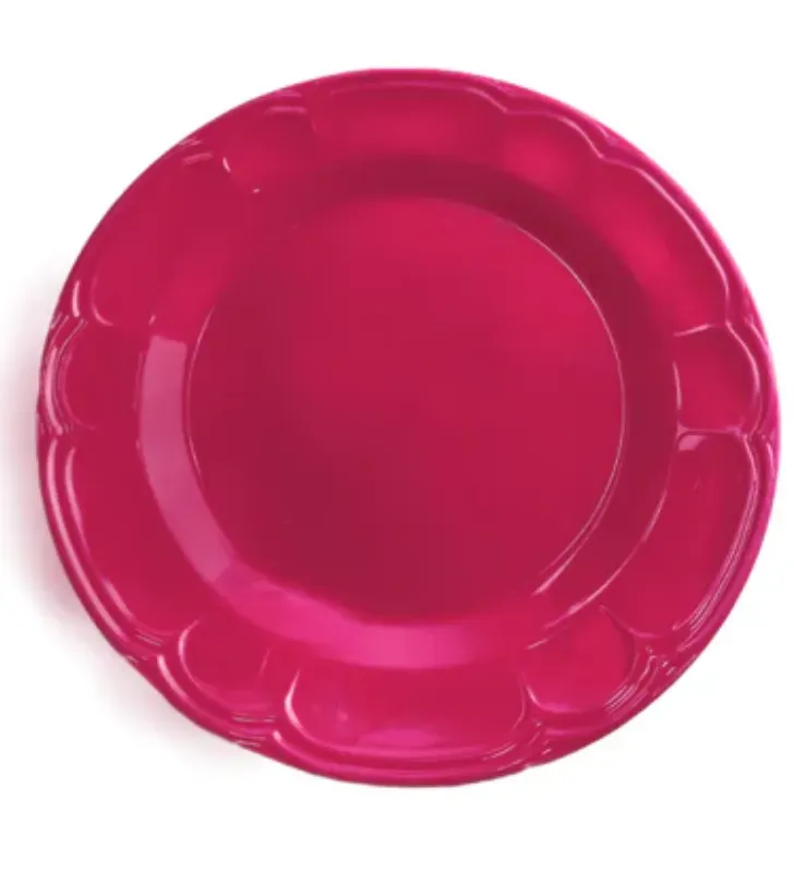 Plato Trinche Decorado Clásico 11" Yuliana MX-241C - Colores