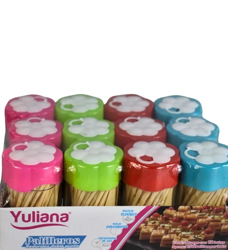 Palillero Individual Yuliana R7-60530 - 150 Palillos Ecológicos
