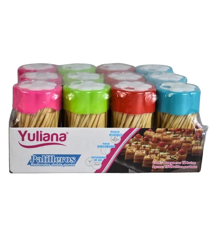 Palillero Individual Yuliana R7-60530 - 150 Palillos Ecológicos