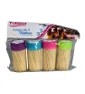 Juego de 4 Palilleros Carnaval Yuliana R7-51040 – Ecológicos