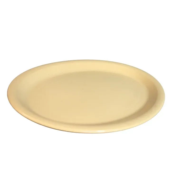 Plato Ovalado Tampiqueño 11" Yuliana MX-120B – Melaplast Beige