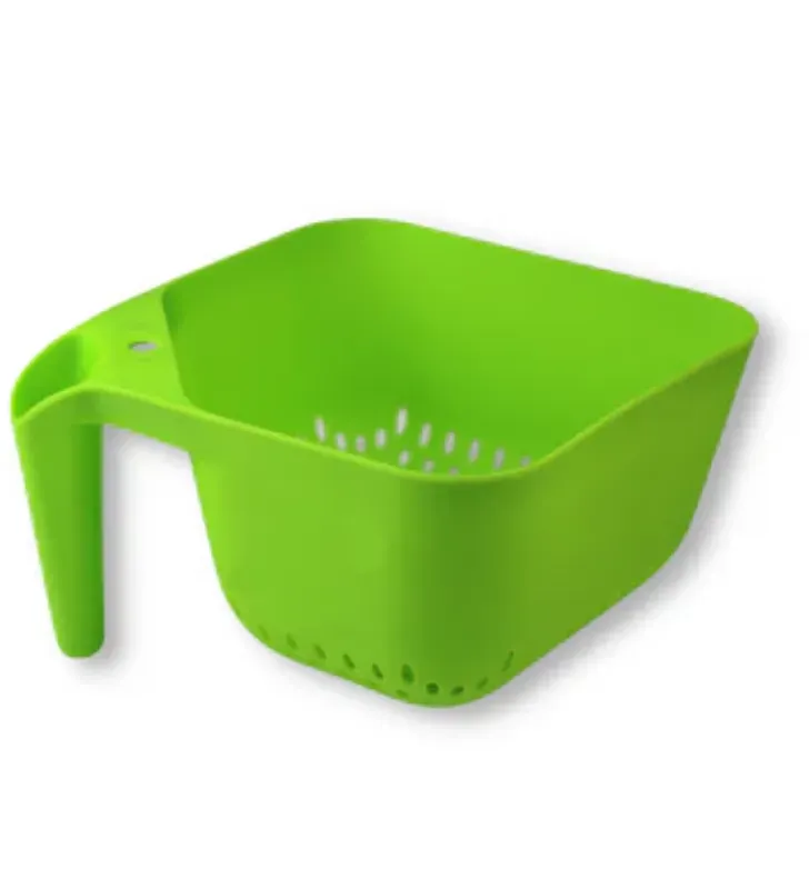 Escurridor Cuadrado Yuliana MX-153 – Colador con Mango Ergónomico