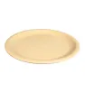 Plato Extendido Beige Yuliana MX-093B – Plástico Resistente
