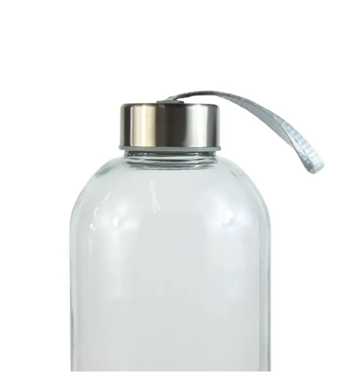 Botella de cristal con agarradera