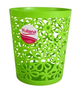 Cesto Papelero Primavera Yuliana MX-184 – Bote de Plástico Decorativo