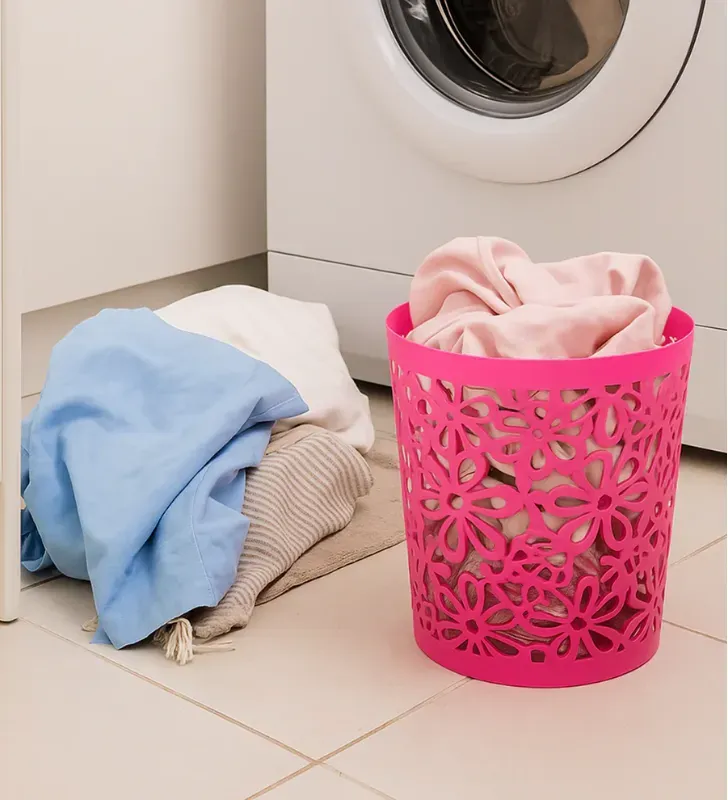 Cesto Papelero Primavera Yuliana MX-184 – Bote de Plástico Decorativo