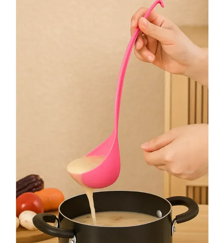 Cucharón Elegante Yuliana MX-108 – Plástico para Servir – Varios Colores