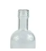 Botella de vidrio 200 ml con tapa negra – VB200