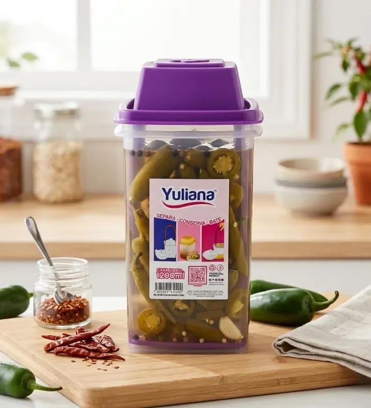 Bote Chilero Grande Yuliana MX-183 – 1200 ml – BPA Free