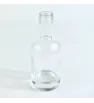 Botella de vidrio 200 ml con tapa negra – VB200