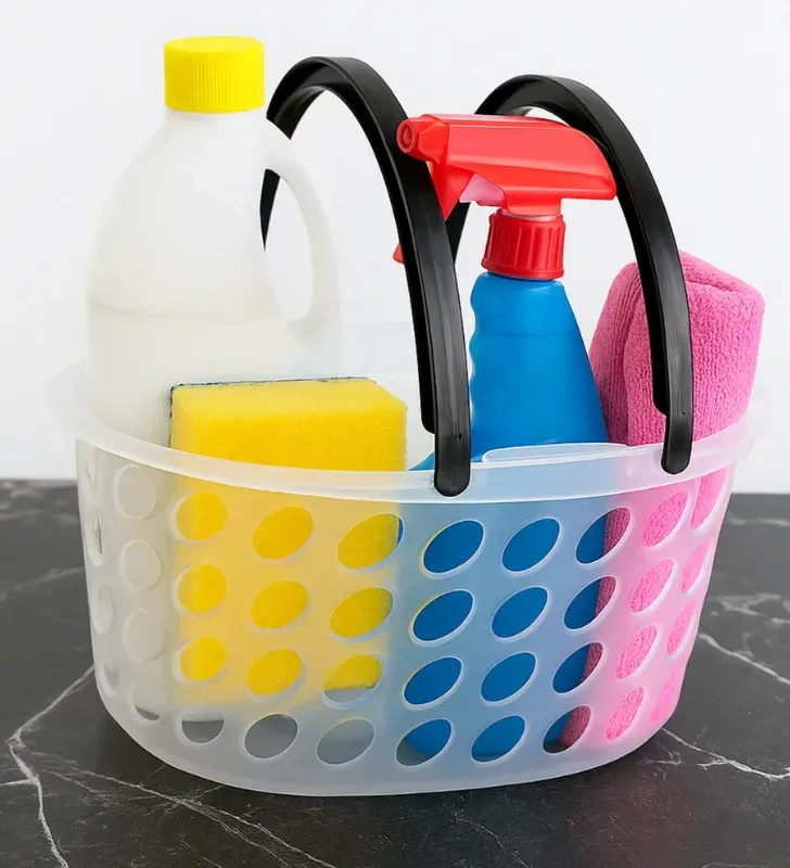 Canasta Blanca Nieves Yuliana MX-196 – Multiusos con Asa Resistente