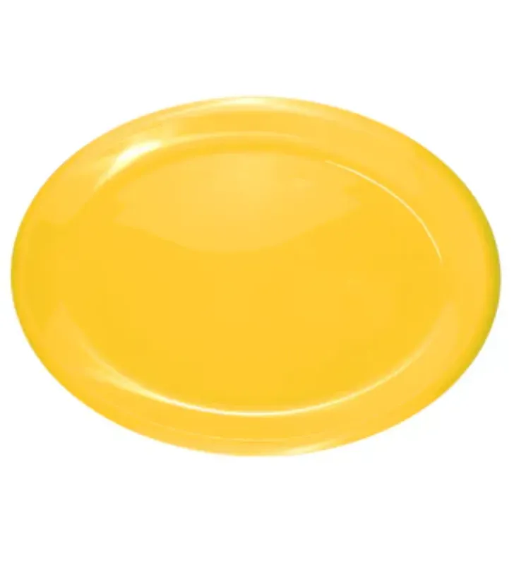 Plato Ovalado Tampiqueño Yuliana MX-120C – 11" – Plástico Resistente