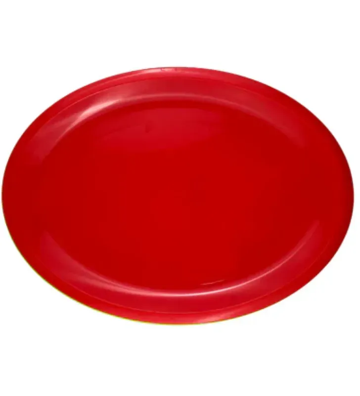 Plato Ovalado Tampiqueño Yuliana MX-121C – 13" – Plástico de Alta Resistencia