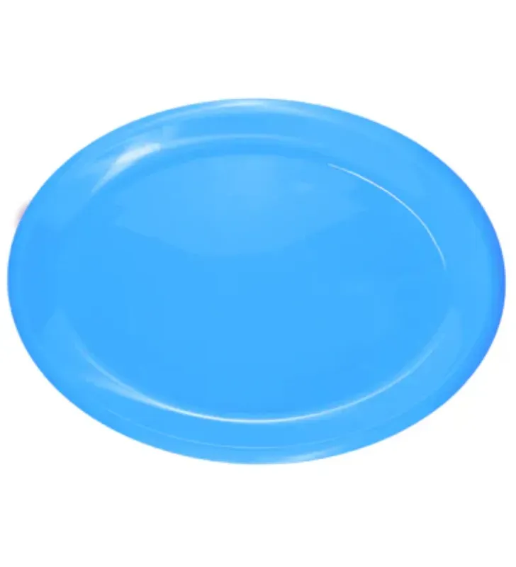Plato Ovalado Tampiqueño Yuliana MX-121C – 13" – Plástico de Alta Resistencia
