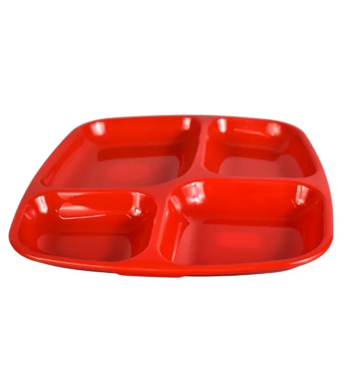 Plato con 4 Divisiones Yuliana MX-089C – Plástico de Colores